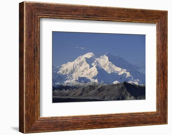 Mount McKinley, Denali National Park, Alaska, USA-Gerry Reynolds-Framed Photographic Print