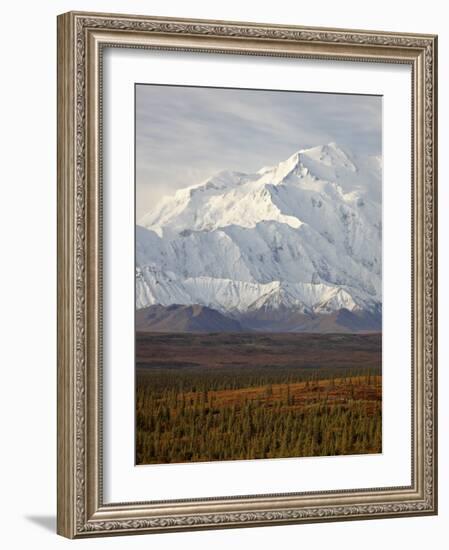 Mount Mckinley (Mount Denali), Denali National Park and Preserve, Alaska, United States of America-James Hager-Framed Photographic Print