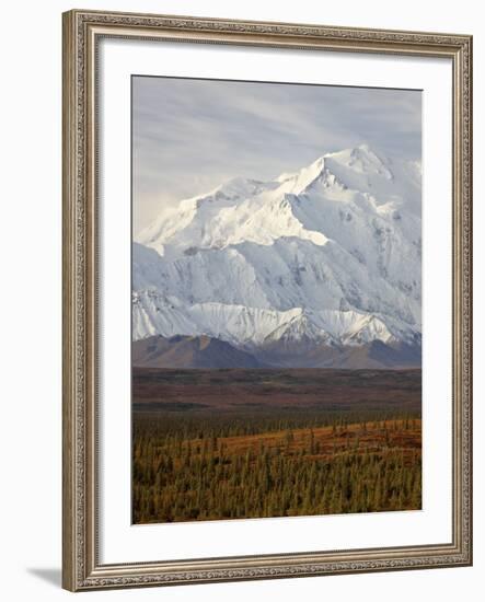 Mount Mckinley (Mount Denali), Denali National Park and Preserve, Alaska, United States of America-James Hager-Framed Photographic Print