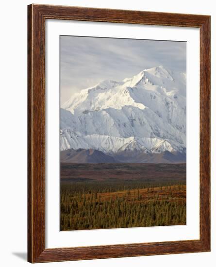 Mount Mckinley (Mount Denali), Denali National Park and Preserve, Alaska, United States of America-James Hager-Framed Photographic Print