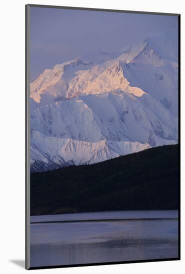 Mount McKinley, Wonder Lake, Sunrise, Denali National Park, Alaska, USA-Gerry Reynolds-Mounted Photographic Print