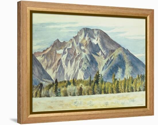 Mount Moran, 1946-Edward Hopper-Framed Premier Image Canvas