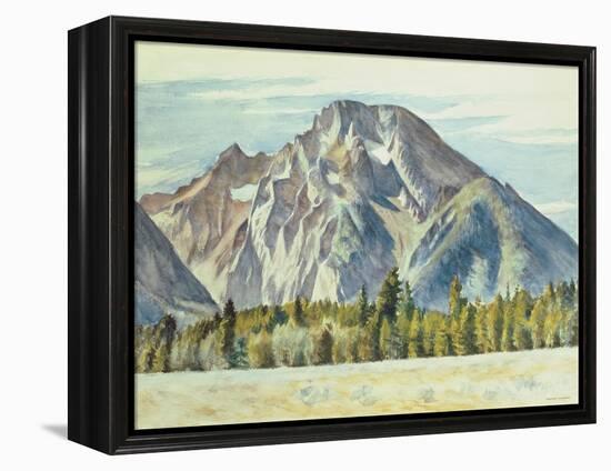 Mount Moran, 1946-Edward Hopper-Framed Premier Image Canvas