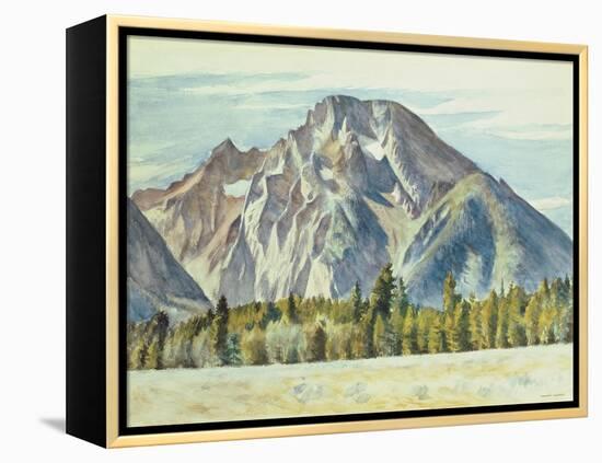 Mount Moran, 1946-Edward Hopper-Framed Premier Image Canvas