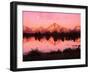 Mount Moran at Dusk-Robert Glusic-Framed Photographic Print