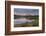 Mount Moran reflected in Snake River at Oxbow Bend at sunrise, Grand Teton NP, WY.-Alan Majchrowicz-Framed Photographic Print