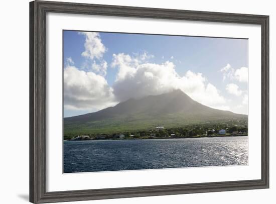 Mount Nevis, St. Kitts and Nevis, Leeward Islands, West Indies, Caribbean, Central America-Robert Harding-Framed Photographic Print