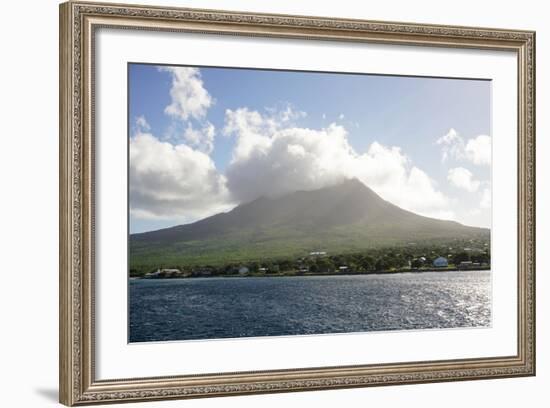 Mount Nevis, St. Kitts and Nevis, Leeward Islands, West Indies, Caribbean, Central America-Robert Harding-Framed Photographic Print