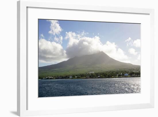 Mount Nevis, St. Kitts and Nevis, Leeward Islands, West Indies, Caribbean, Central America-Robert Harding-Framed Photographic Print