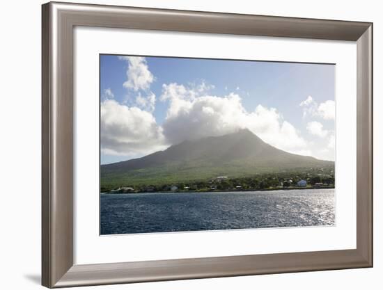 Mount Nevis, St. Kitts and Nevis, Leeward Islands, West Indies, Caribbean, Central America-Robert Harding-Framed Photographic Print