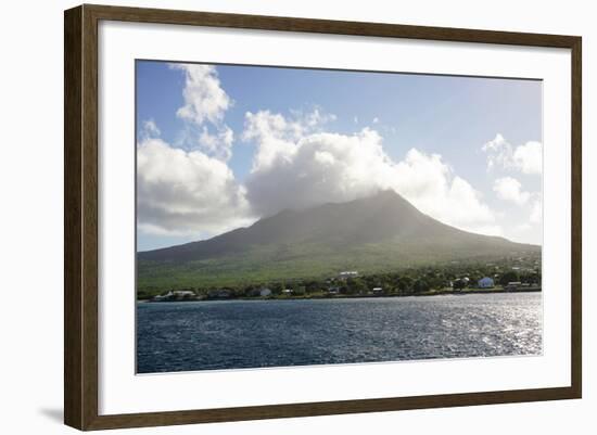 Mount Nevis, St. Kitts and Nevis, Leeward Islands, West Indies, Caribbean, Central America-Robert Harding-Framed Photographic Print