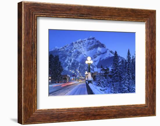 Mount Norquay near town of Banff, Canadian Rockies, Alberta, Canada-Stuart Westmorland-Framed Photographic Print