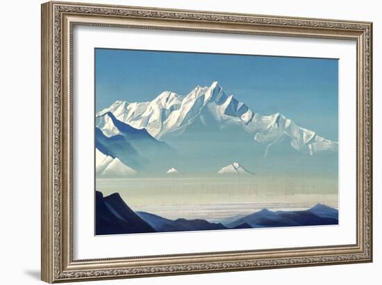 Mount of Five Treasures (Two World), 1933-Nicholas Roerich-Framed Giclee Print