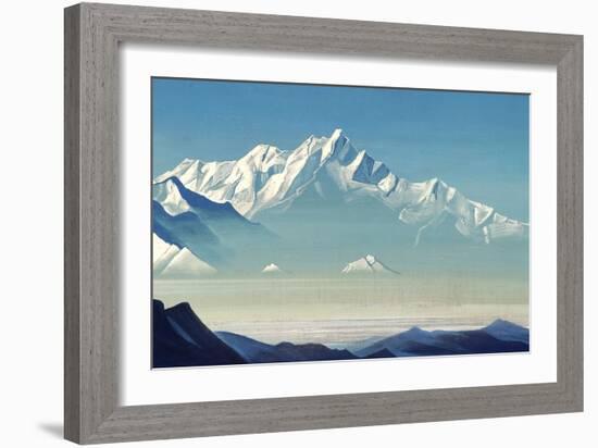 Mount of Five Treasures (Two World), 1933-Nicholas Roerich-Framed Giclee Print