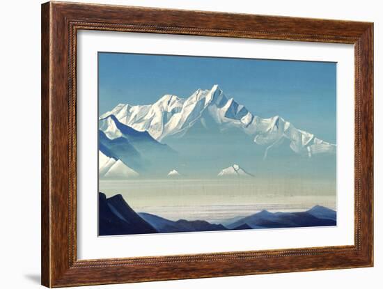 Mount of Five Treasures (Two World), 1933-Nicholas Roerich-Framed Giclee Print