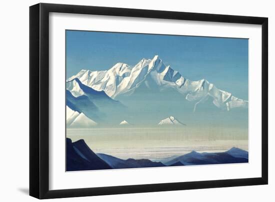 Mount of Five Treasures (Two World), 1933-Nicholas Roerich-Framed Giclee Print