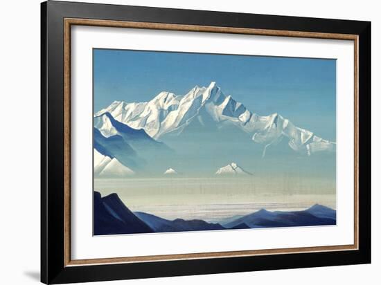 Mount of Five Treasures (Two World), 1933-Nicholas Roerich-Framed Giclee Print