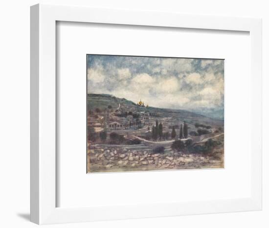 'Mount of Olives', 1903-Mortimer L Menpes-Framed Giclee Print