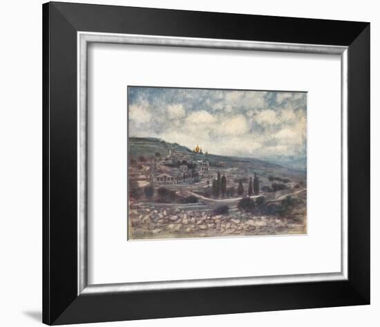 'Mount of Olives', 1903-Mortimer L Menpes-Framed Giclee Print