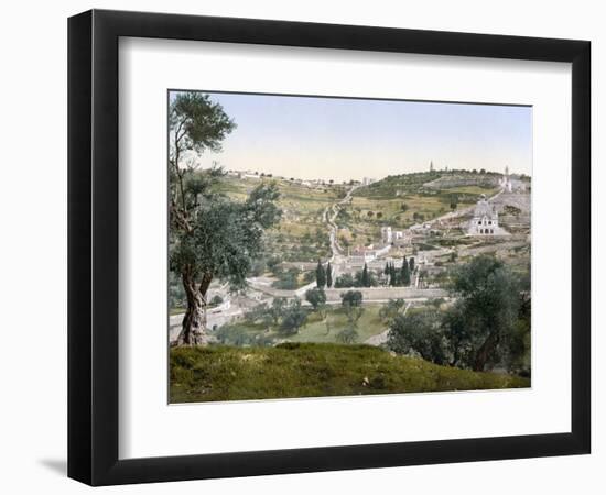 Mount Of Olives, C1900--Framed Photographic Print