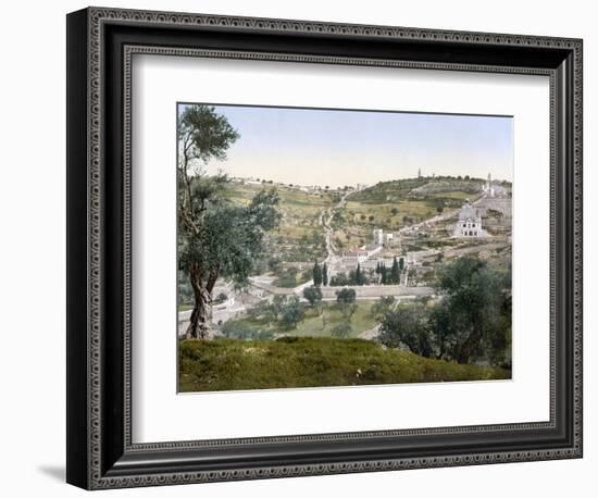 Mount Of Olives, C1900-null-Framed Photographic Print