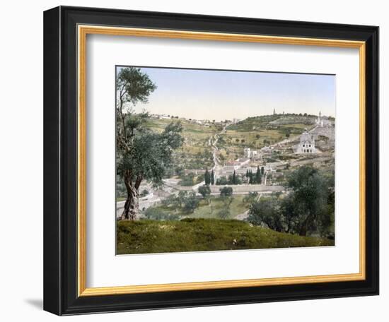 Mount Of Olives, C1900-null-Framed Photographic Print