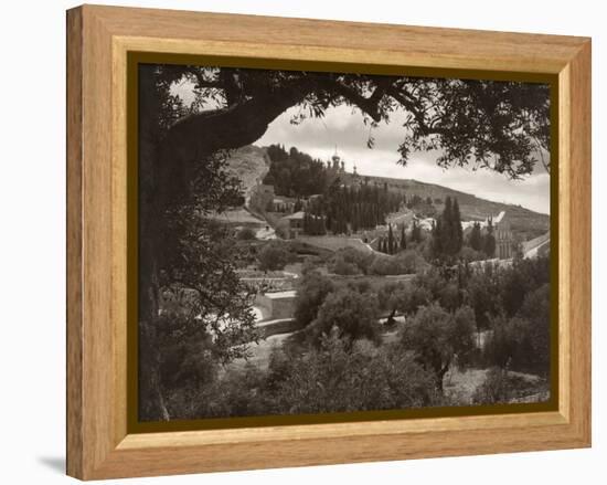 Mount Of Olives-null-Framed Premier Image Canvas