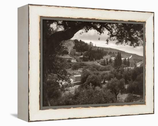 Mount Of Olives-null-Framed Premier Image Canvas