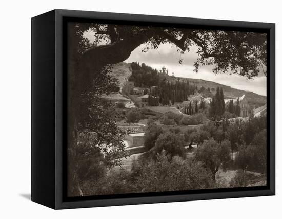 Mount Of Olives-null-Framed Premier Image Canvas