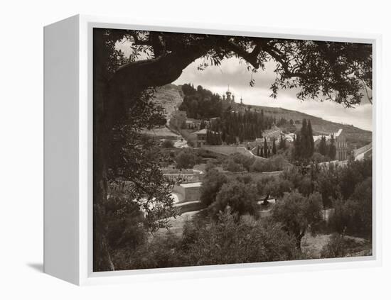 Mount Of Olives-null-Framed Premier Image Canvas