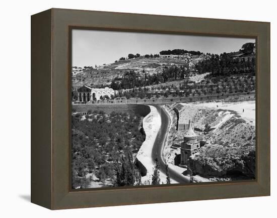 Mount of Olives-null-Framed Premier Image Canvas