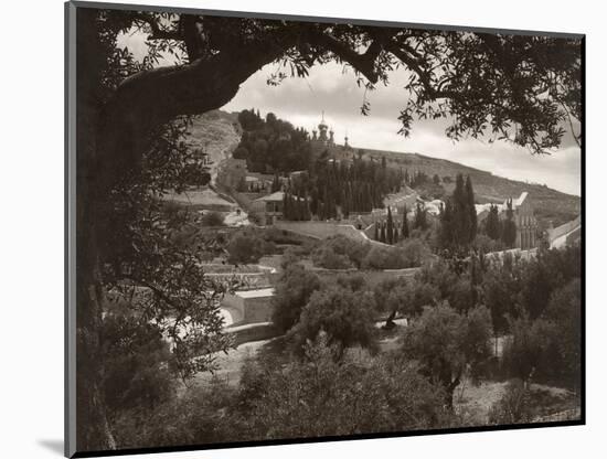 Mount Of Olives-null-Mounted Photographic Print
