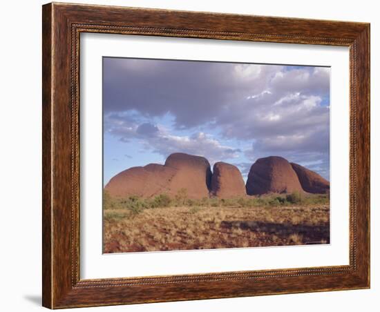 Mount Olga from the West, Northern Territory, Australia-Paolo Koch-Framed Photographic Print