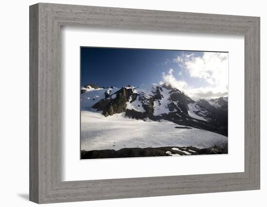 Mount Olympus and Blue Glacier-Colin Brynn-Framed Photographic Print