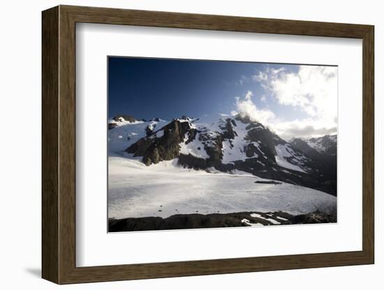 Mount Olympus and Blue Glacier-Colin Brynn-Framed Photographic Print