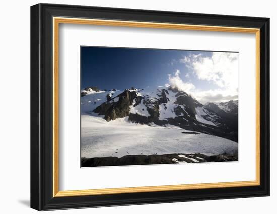 Mount Olympus and Blue Glacier-Colin Brynn-Framed Photographic Print