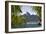 Mount Otemanu As Seen Through Palm Fronds At The Four Seasons Bora Bora. French Polynesia-Karine Aigner-Framed Photographic Print