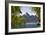 Mount Otemanu As Seen Through Palm Fronds At The Four Seasons Bora Bora. French Polynesia-Karine Aigner-Framed Photographic Print