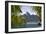 Mount Otemanu As Seen Through Palm Fronds At The Four Seasons Bora Bora. French Polynesia-Karine Aigner-Framed Photographic Print