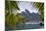 Mount Otemanu As Seen Through Palm Fronds At The Four Seasons Bora Bora. French Polynesia-Karine Aigner-Mounted Photographic Print