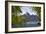 Mount Otemanu As Seen Through Palm Fronds At The Four Seasons Bora Bora. French Polynesia-Karine Aigner-Framed Photographic Print