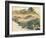 Mount Penglai (Mountain of Immortal), 1924-Tessai Tomioka-Framed Giclee Print