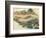 Mount Penglai (Mountain of Immortal), 1924-Tessai Tomioka-Framed Giclee Print