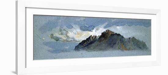 Mount Pilatus, 1854-John Ruskin-Framed Giclee Print