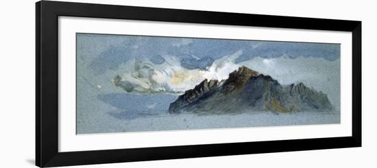 Mount Pilatus, 1854-John Ruskin-Framed Giclee Print