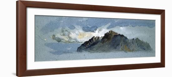 Mount Pilatus, 1854-John Ruskin-Framed Giclee Print