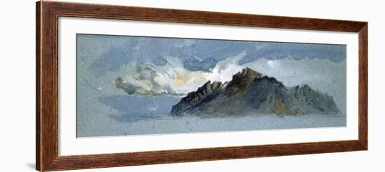 Mount Pilatus, 1854-John Ruskin-Framed Giclee Print