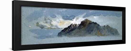 Mount Pilatus, 1854-John Ruskin-Framed Giclee Print