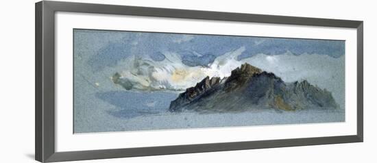Mount Pilatus, 1854-John Ruskin-Framed Giclee Print