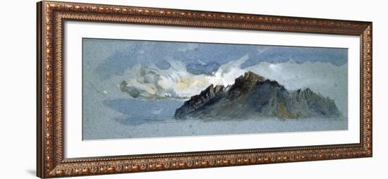 Mount Pilatus, 1854-John Ruskin-Framed Giclee Print